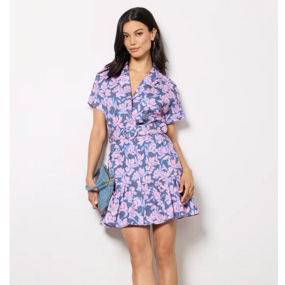 Hutch Peach Mini Dress from Evereve Size XS NWOT - Picture 3 of 6